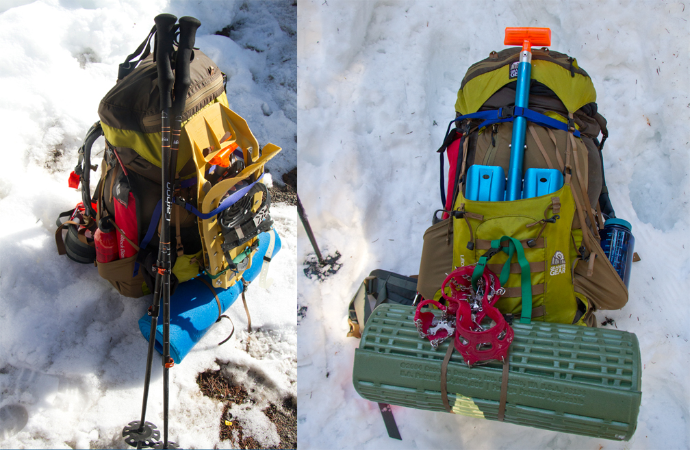 Winter backpack