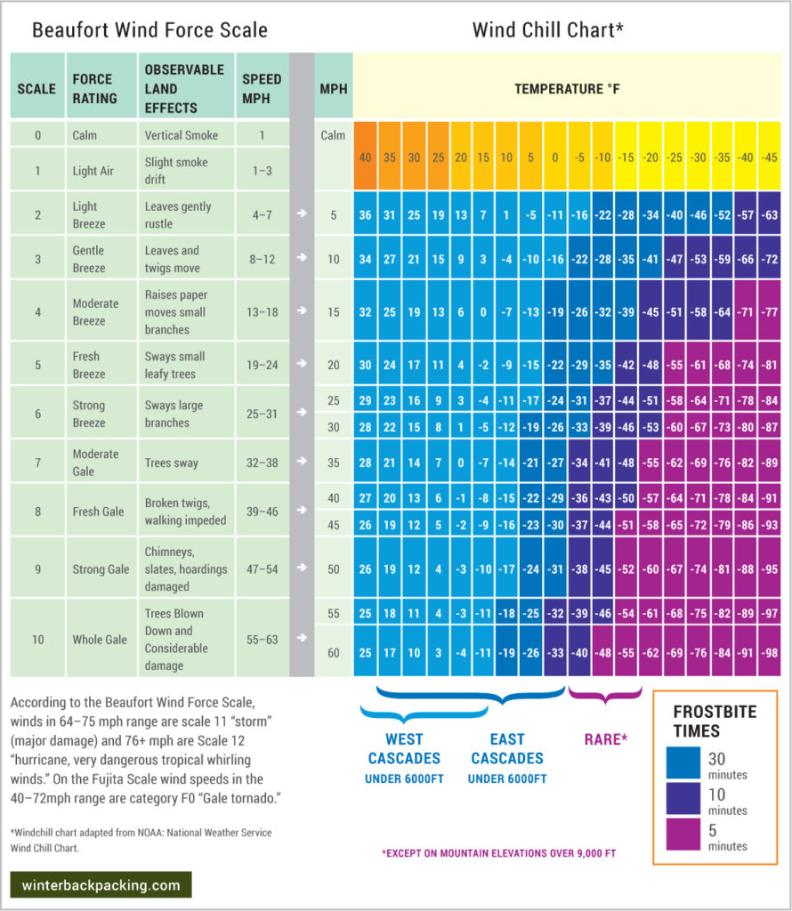 Judging Wind Speed Using the Beaufort Scale