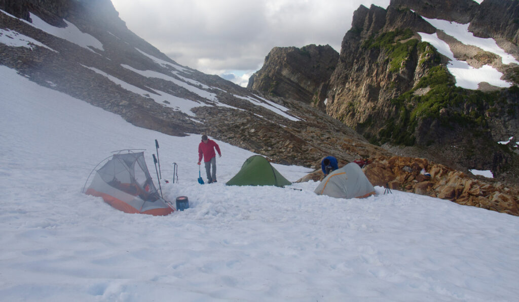 3-season tents snow camping