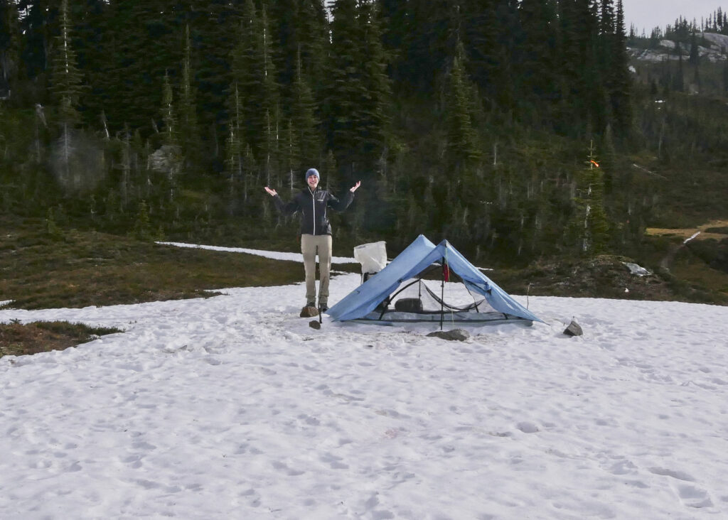 dyneema tent snow camping