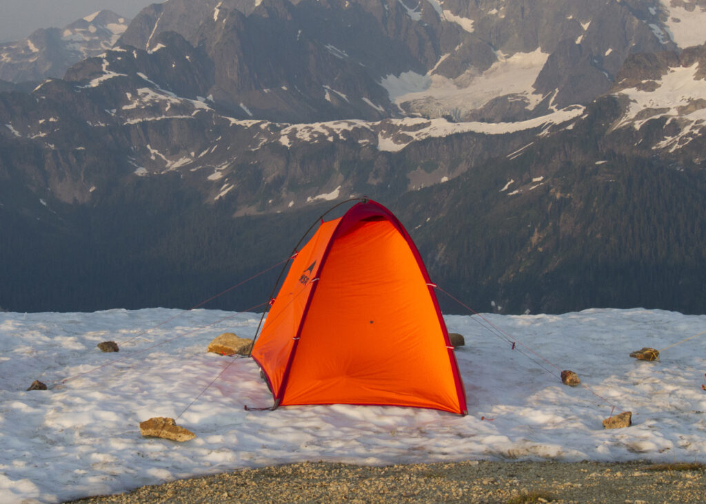 MSR 4-season backpacking tents