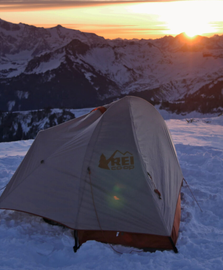 REI half dome tent