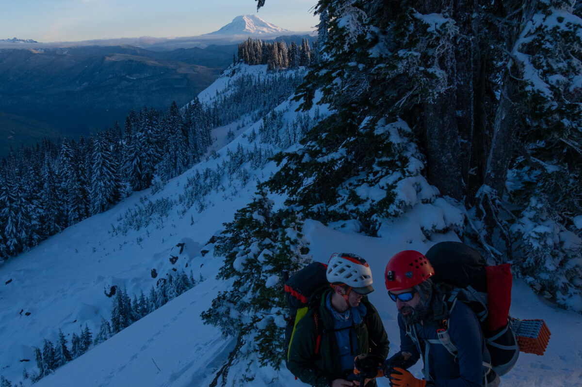 winter backpacking