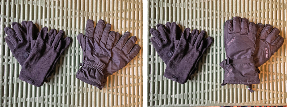 former winter glove system