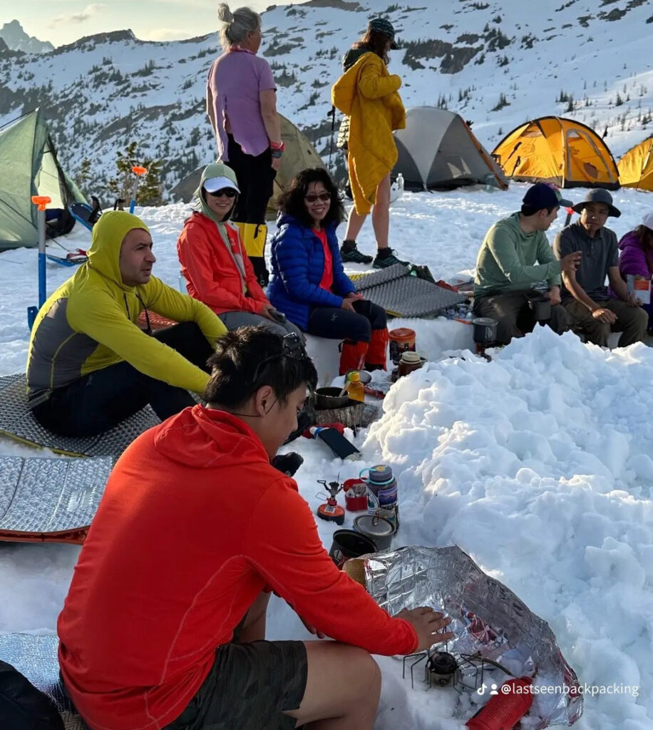 group dining together