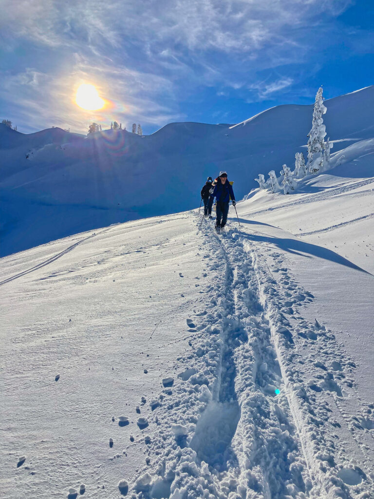 winter backpacking