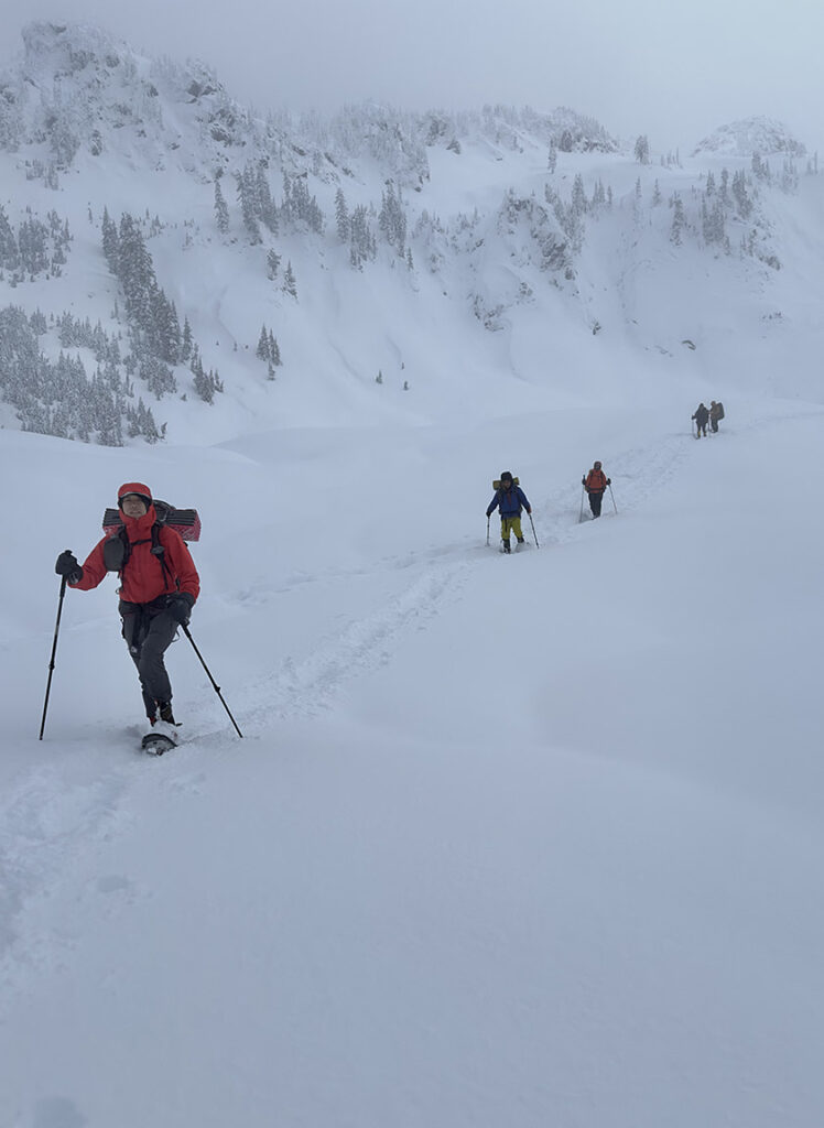 winter backpacking