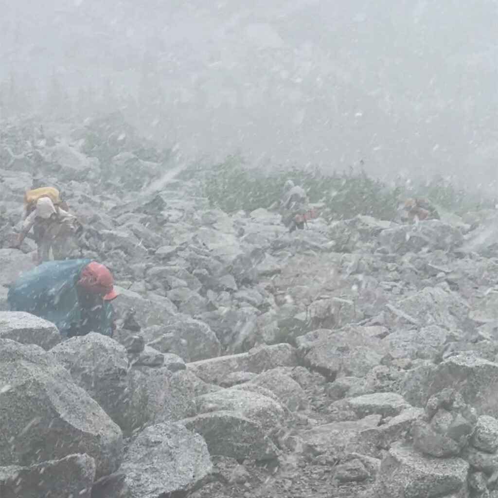 snowstorm on aasgard pass
